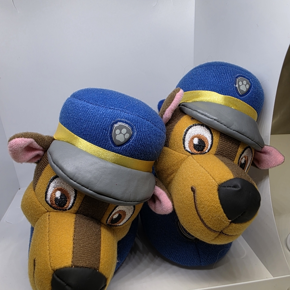 Disney Paw Patrol Chase Slippers Size 7 - 8